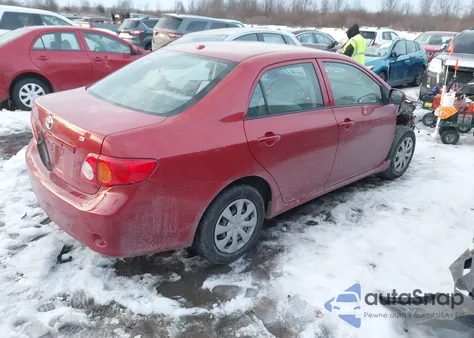 2010 Toyota Corolla Le z USA, uszkodzony, nr VIN JTDBU4EE4A9111981